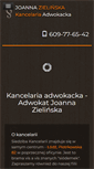Mobile Screenshot of joanna-zielinska.pl